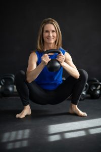 Adrien Cotton Kettlebell Squat