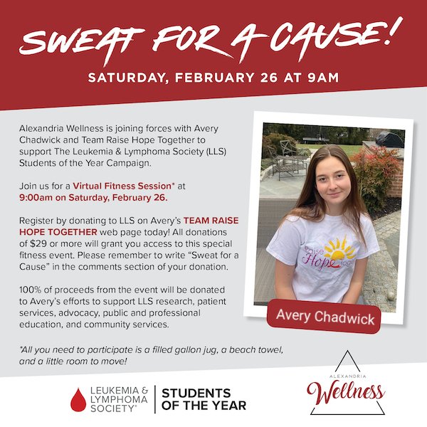 Avery Lls Flyer Sweat For A Cause Alexandria Wellness