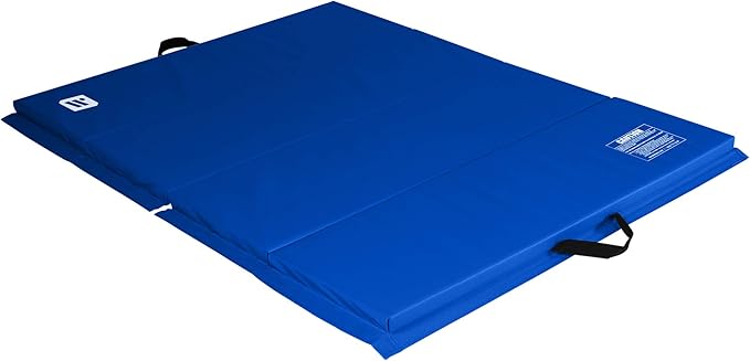 Blue Padded Workout Mat (Product Image)