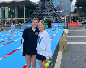 Adrien Cotton at Olympics 2024 Swimming Trials