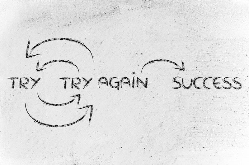 Try And Try Again Till Success