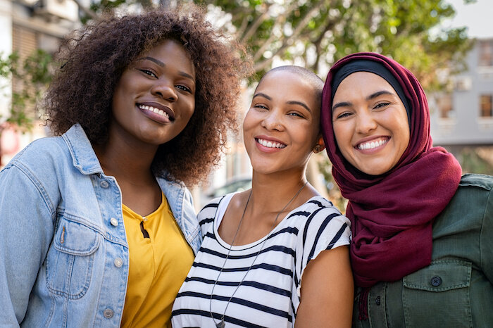 Multicultural Women Laughing 1